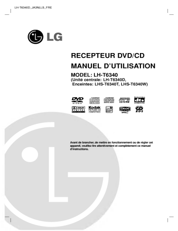 LG LH-T6340D Manuel du propriétaire | Fixfr