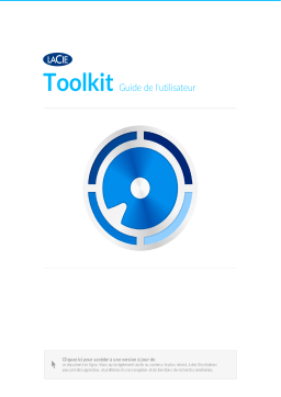 LaCie Toolkit Support Software/Applications Manuel utilisateur