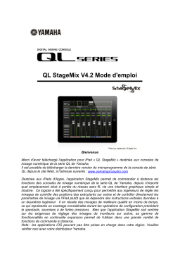 Yamaha QL5/QL1 Manuel utilisateur