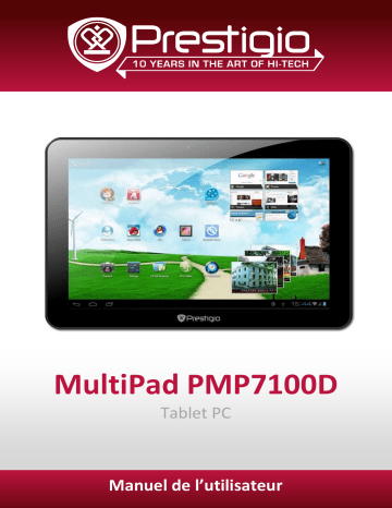 MultiPad PMP-7100D | Mode d'emploi | Prestigio PMP-7100D Manuel utilisateur | Fixfr