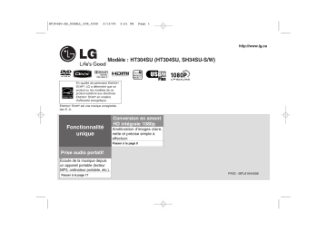 LG HT304SU Manuel du propriétaire | Fixfr