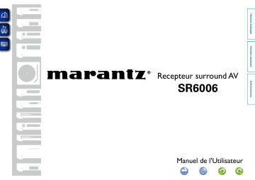 Manuel du propriétaire | Marantz HDAMP Manuel utilisateur | Fixfr