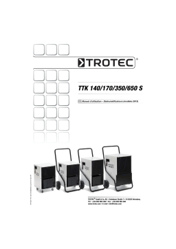 Trotec TTK 140 Manuel utilisateur