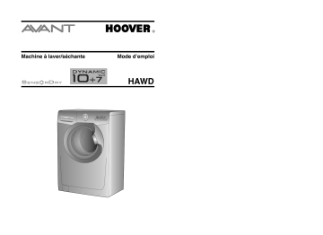 Manuel du propriétaire | Hoover HAWD 10746 Manuel utilisateur | Fixfr