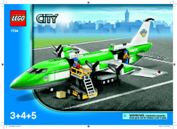 Lego 7734 Cargo Plane Manuel utilisateur