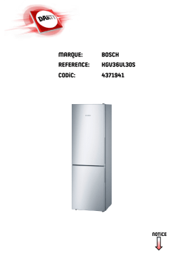 Bosch KIN86VS30 Manuel utilisateur