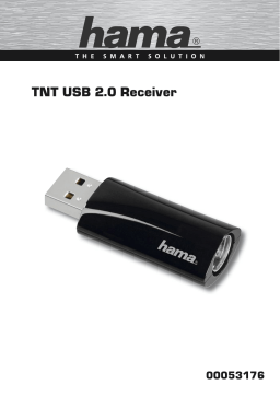 Hama 00053176 DVB-T USB 2.0 Receiver Manuel utilisateur