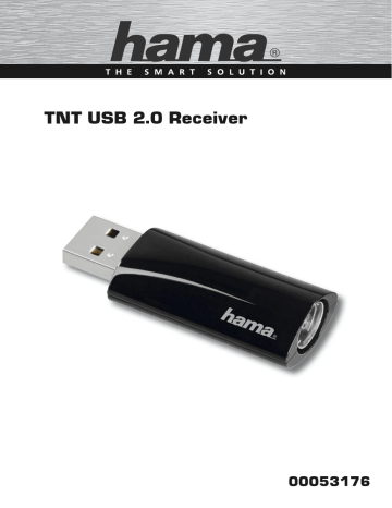 Manuel du propriétaire | Hama 00053176 DVB-T USB 2.0 Receiver Manuel utilisateur | Fixfr