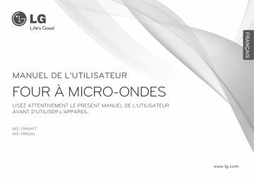 MS-1983ALBT | LG MS-1983ALB Manuel du propriétaire | Fixfr