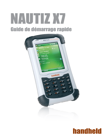 Guide de démarrage rapide | Handheld Nautiz X7 Manuel utilisateur | Fixfr
