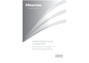 Manuel du propriétaire | Hisense RF528N4WC1RF697N4BS1 Manuel utilisateur | Fixfr