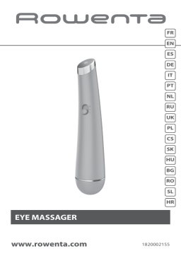 Rowenta Eye Massager LV2020F0 Manuel utilisateur