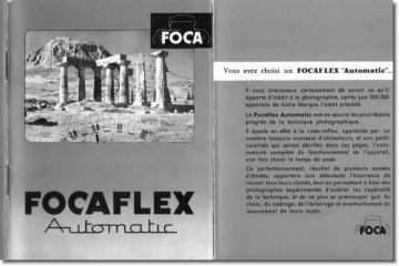 Mode d'emploi | Foca Focaflex Automatic Manuel utilisateur | Fixfr