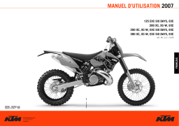 KTM 300 EXC SIX DAYS Manuel utilisateur