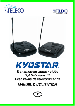 Teleco Kyostar Manuel utilisateur