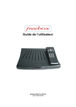 FREE FREEBOX V3-LIGNE DEGROUPEE Manuel utilisateur