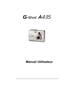 Genius G-SHOT A435 Manuel utilisateur