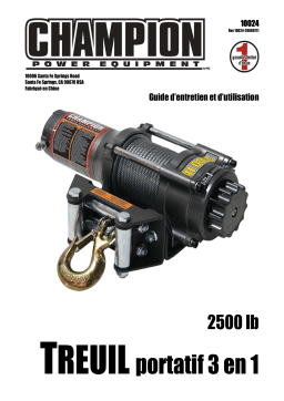 Champion Power Equipment 10024 Manuel utilisateur