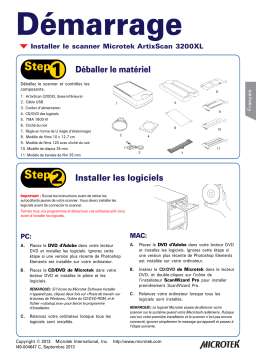 Microtek ScanMaker i800 Plus Manuel utilisateur