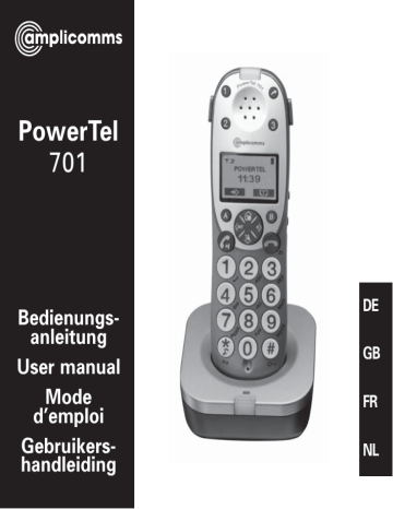 Manuel du propriétaire | Amplicom PowerTel 701 Manuel utilisateur | Fixfr