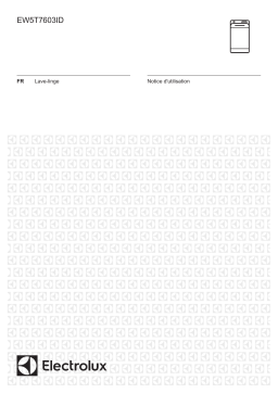 Electrolux EW5T7603ID Manuel utilisateur