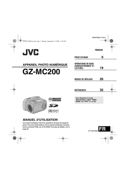 JVC GZ MC200 Manuel utilisateur