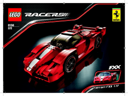 Lego 8156 Ferrari FXX 1:17 Manuel utilisateur