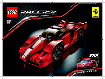 Guide d'installation | Lego 8156 Ferrari FXX 1:17 Manuel utilisateur | Fixfr
