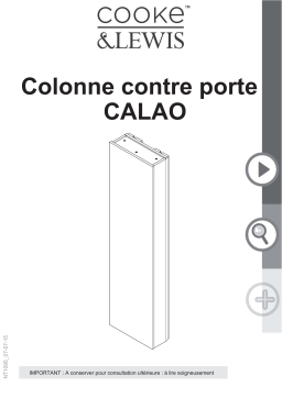 Cooke & Lewis Calao 45 cm Mode d'emploi