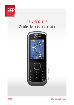 SFR 116 Manuel utilisateur