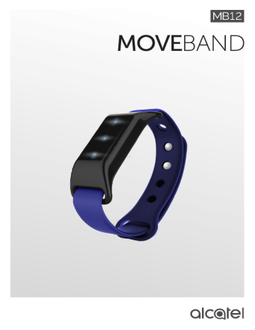 Alcatel Moveband MB12 Manuel utilisateur | Fixfr