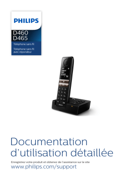 Philips D4651 Manuel utilisateur