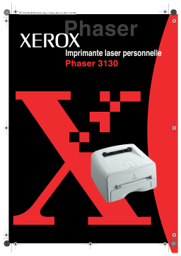 Xerox PHASER 3130 Manuel utilisateur