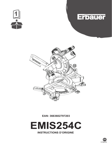 Erbauer EMIS254C Manuel utilisateur | Fixfr