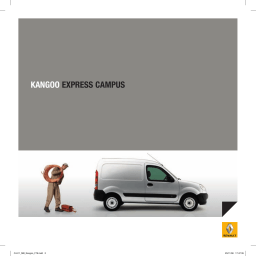 Renault Kangoo Manuel utilisateur