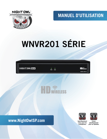 NIGHT OWL WNVR201 Series Manuel utilisateur | Fixfr