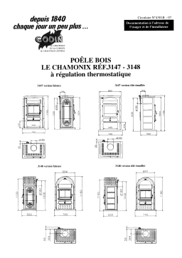 Godin CHAMONIX Manuel utilisateur