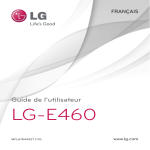 LG S&eacute;rie Optimus L5 II nrj mobile Manuel utilisateur