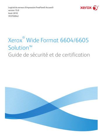 Manuel du propriétaire | Xerox 6604 6605 Manuel utilisateur | Fixfr