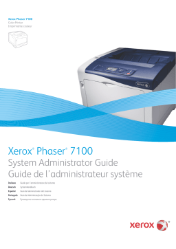 Xerox 7100 Phaser Manuel utilisateur