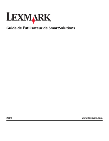 Manuel du propriétaire | Lexmark PLATINUM PRO900 Manuel utilisateur | Fixfr