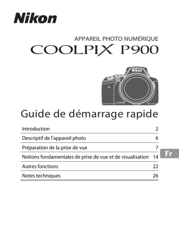 Manuel du propriétaire | Nikon COOLPIX P900P900 Manuel utilisateur | Fixfr