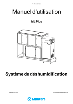 Munters MLPlus Manuel du propriétaire