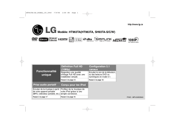 LG HT963TA Manuel du propriétaire | Fixfr