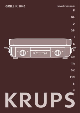 Krups GRIL YY8405 FD Manuel utilisateur