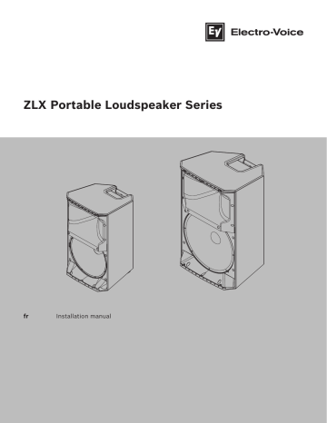 Electro-Voice ZLX Series Manuel du propriétaire | Fixfr