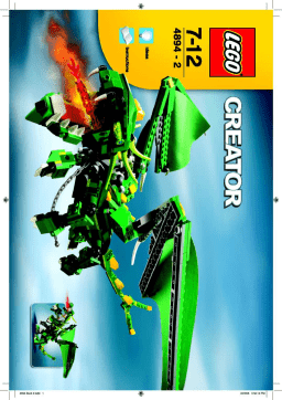 Lego 4894 Mythical Creatures Manuel utilisateur