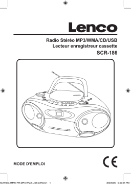 Lenco SCR-187 Manuel utilisateur