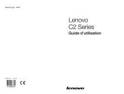 Lenovo C200 Manuel utilisateur