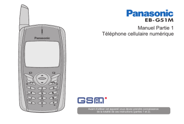 Panasonic G51M Manuel utilisateur | Fixfr